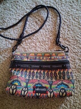 Sakroots Multicolor Patterned Crossbody Bag - Small Shoulder Purse